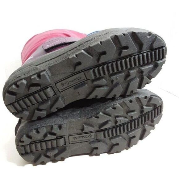Columbia 400gr Big Girl 6 Red Purple Winter Boot - Picture 9 of 10